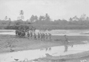 14th Infantry marches across river