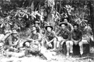 14th Infantry on patrol in jungle