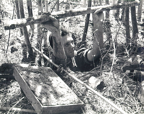 Tunnel Rat Finds Cache