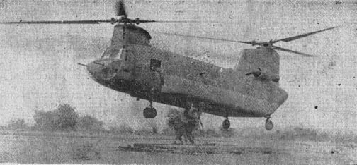 Chinook carries bridge