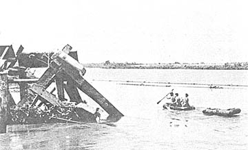 Inspecting the bridge