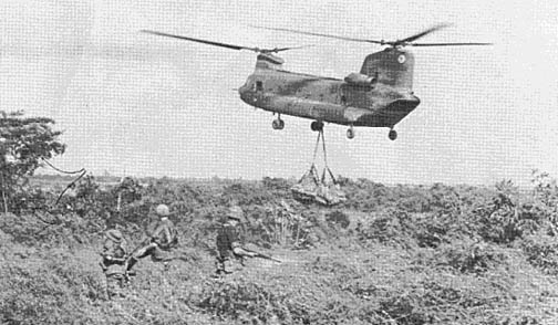 Chinook Lifts Off