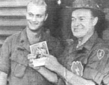 Bob Hope, 1969, and SP4 Harry L. McNeer III