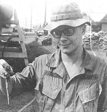 SP5 William Ferguson with fish