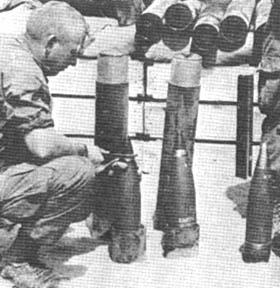 CPL John Banks prepares rounds