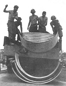 Unloading culverts