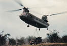 Chinook and jeep