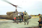 Huey as medevac