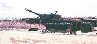 155 Self-propelled Howitzers at Patton