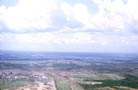 Bien Hoa, air view leaving Vietnam