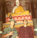 Tom McLean, monk at Tay Ninh temple