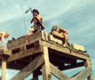 SSG Stuart Ledwith atop Venice East tower